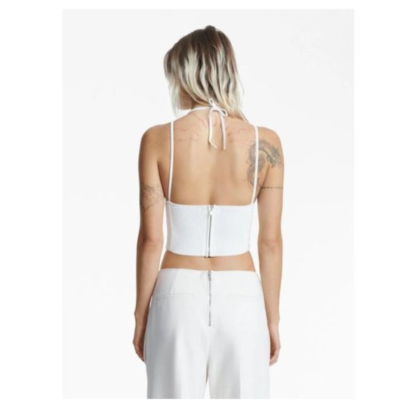 Dion Lee Leaf crochet corset-style top - Picture 3 of 9